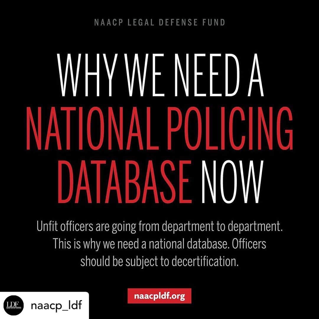 ジョディ・スウィーティンさんのインスタグラム写真 - (ジョディ・スウィーティンInstagram)「This is what we’re talking about when we talk about REAL change. Follow @naacp_ldf for important conversations about how we can start the complete overhaul of our American Policing System. The system is not “broken” it’s functioning exactly the way it’s supposed to: supporting racism, brutality and oppression. There ARE better ways to truly “protect and serve”, but the time is NOW.   Posted @withregram •   @naacp_ldf Brett Hankison should have never been on another police force. If policymakers were serious about their verbal commitments to justice they would push for a national policing database IMMEDIATELY so that we can track and decertify officers like Hankison. #justiceforbreonnataylor #justiceforgeorgefloyd #blacklivesmatter」10月2日 9時21分 - jodiesweetin