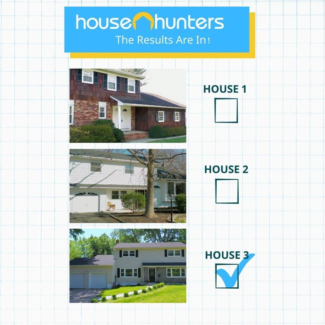 HGTVさんのインスタグラム写真 - (HGTVInstagram)「The Viewer's Choice votes are in and you picked House 3 for your favorite.⁠ ⁠ Will our buyers agree? Watch #HouseHunters tonight at 10|9c to find out!」10月2日 9時30分 - hgtv