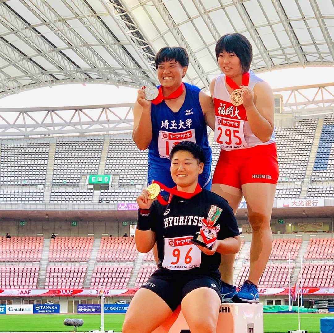 日本陸上競技連盟のインスタグラム