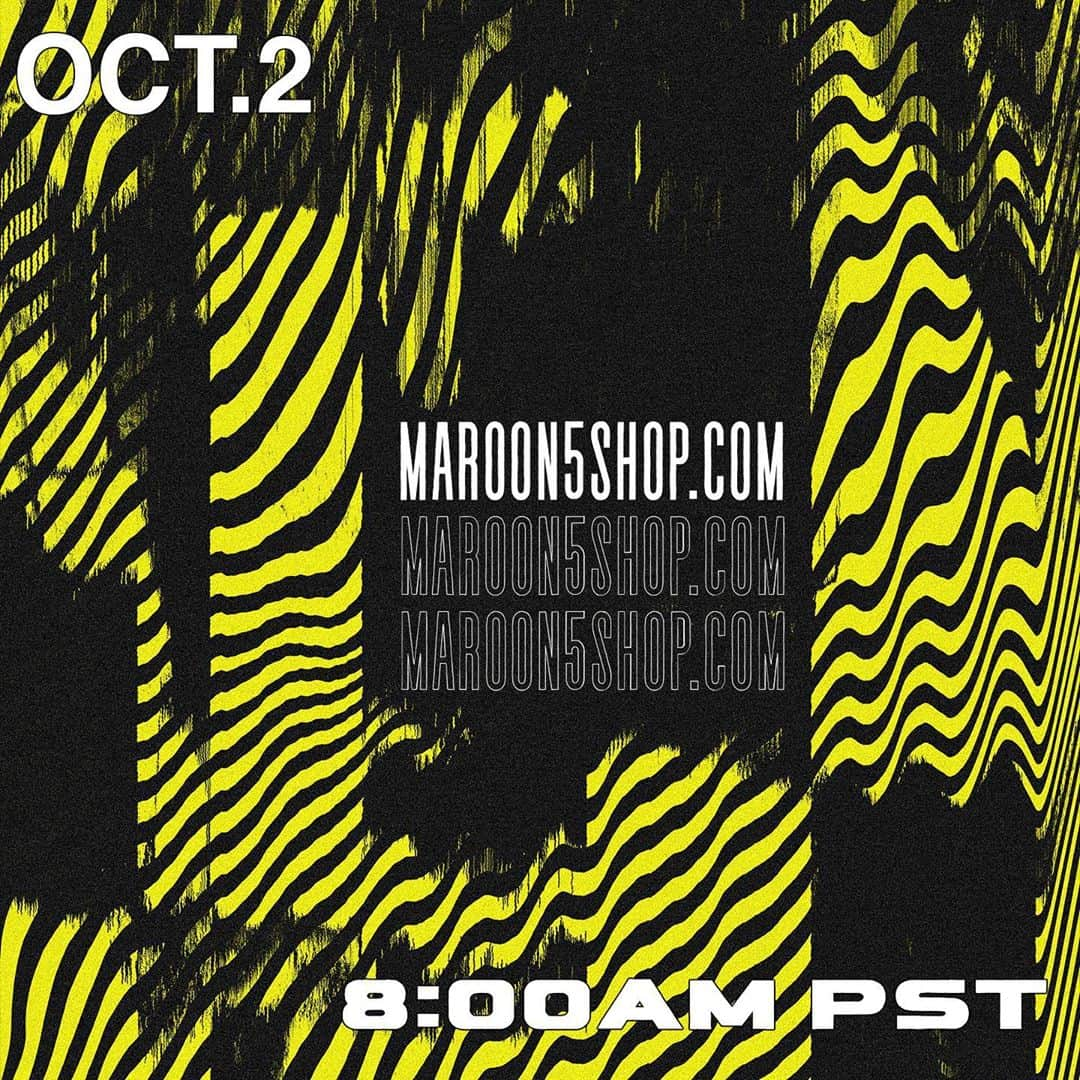 Maroon 5のインスタグラム：「TOMORROW」