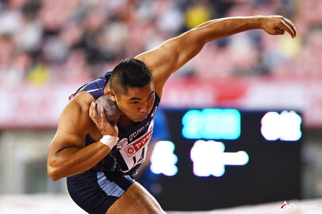 アフロスポーツさんのインスタグラム写真 - (アフロスポーツInstagram)「#幸長慎一  Photo: @kenjiromatsuo.aflosport   The 104th Japan Track & Field National Championships at Denka Big Swan Stadium in Niigata, Japan. Japan.  #athletics #trackandfield #ShotPut  #陸上 #砲丸投 #ナンバーワンしかいらない」10月2日 11時35分 - aflosport