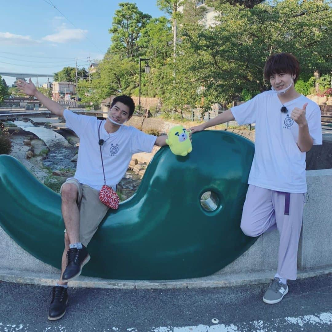 BOYS AND MENさんのインスタグラム写真 - (BOYS AND MENInstagram)「dTV「ボイメンのギャラ100！」ご覧いただきありがとうございました😊✨来週もお楽しみに！  #ボイメン #ギャラ100 #辻本達規 #土田拓海 #島根 #ペアルック #お揃い #まがたま #ストーリーもみてね #ボイメン結成10周年」10月2日 22時51分 - boysandmen_official