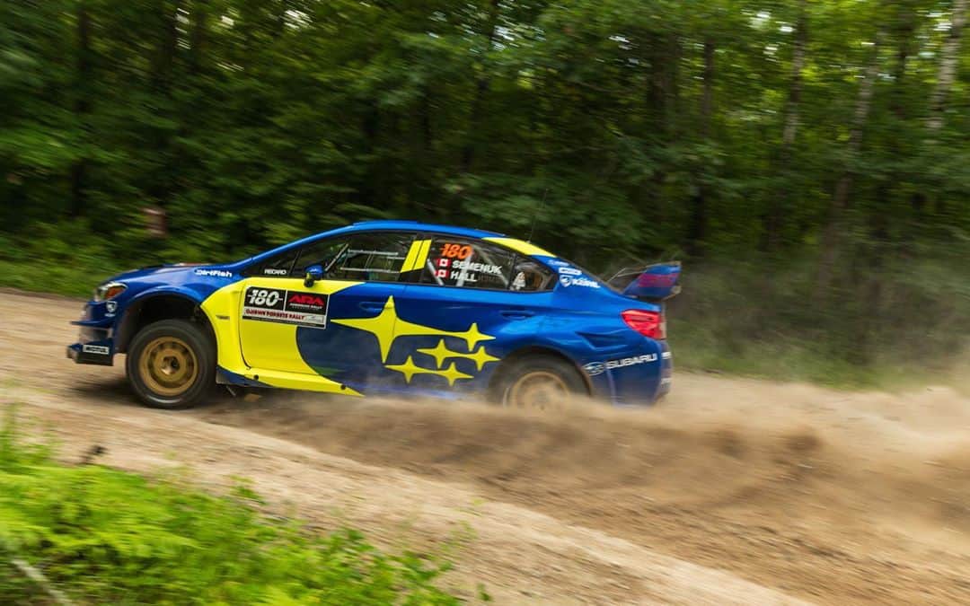 Subaru of Americaさんのインスタグラム写真 - (Subaru of AmericaInstagram)「It’s back to the forests today for the blue and gold #WRXSTI rally cars, as @TravisPastrana and @BrandonSemenuk head to Missouri for the Show-Me Rally. Be sure to follow @SubaruMotorsportsUSA for event updates all weekend and cheer on the team!」10月2日 21時59分 - subaru_usa