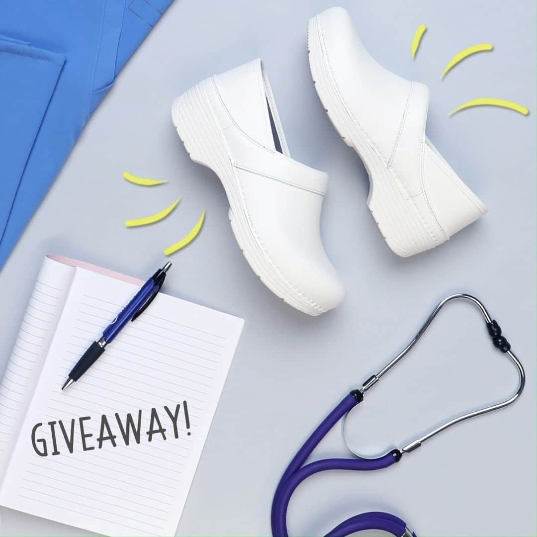 ダンスコのインスタグラム：「It’s that time of the week again!  1) Enter to win by tagging two friends in the comments. 2) Make sure you’re following @dansko on Instagram. Dansko has been proud to support nurses and healthcare workers throughout their journey, and through our donation efforts over the past months. This year, we are celebrating nurses and healthcare workers all year long! Giveaway Rules: Giveaway runs 10/02/20 at 9:00 AM EST - 10/04/20 at 11:59 PM EST. No purchase necessary. One winner will be randomly selected and will be notified via DM. Verification that the winner is a nurse or healthcare worker may be required in the form of a nurse’s badge or ID. Winner will win one pair of Dansko shoes from the current collection with a total estimated retail value of $150 each. Giveaway not associated with Instagram. Full terms and conditions at the link in the bio.」