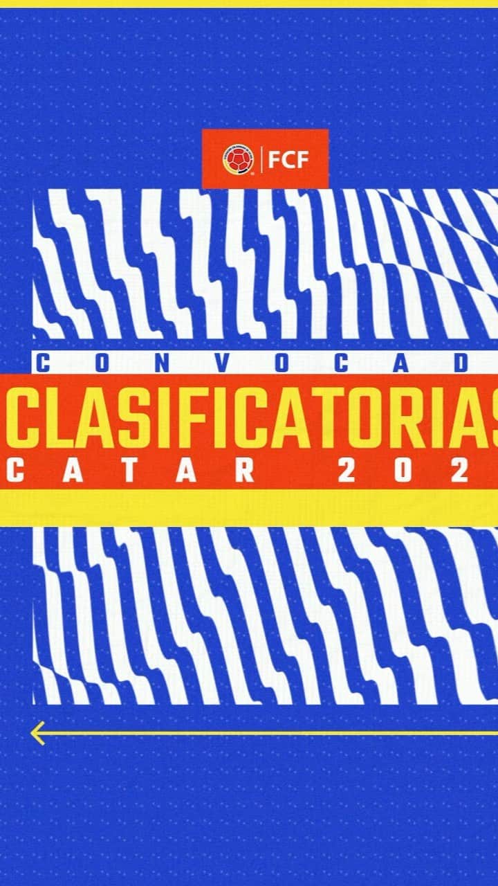 サッカー コロンビア代表チームのインスタグラム：「Acá están los elegidos por @carlosqueiroz_ para disputar los partidos 🆚 Venezuela y Chile por las Clasificatorias a la Copa Mundial de la FIFA Catar 🇶🇦 2022   #PorColombiaTodos 🛫🌍 #VamosColombia  🇨🇴🇨🇴🇨🇴🇨🇴🇨🇴🇨🇴」