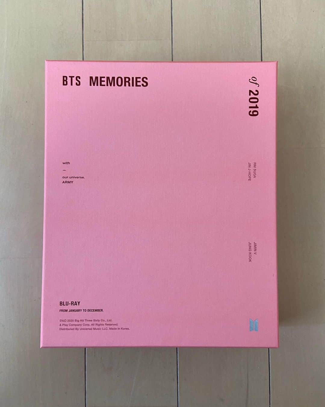 安井由香子のインスタグラム：「・ #BTS #memories2019 ♡♡♡♡♡♡♡」