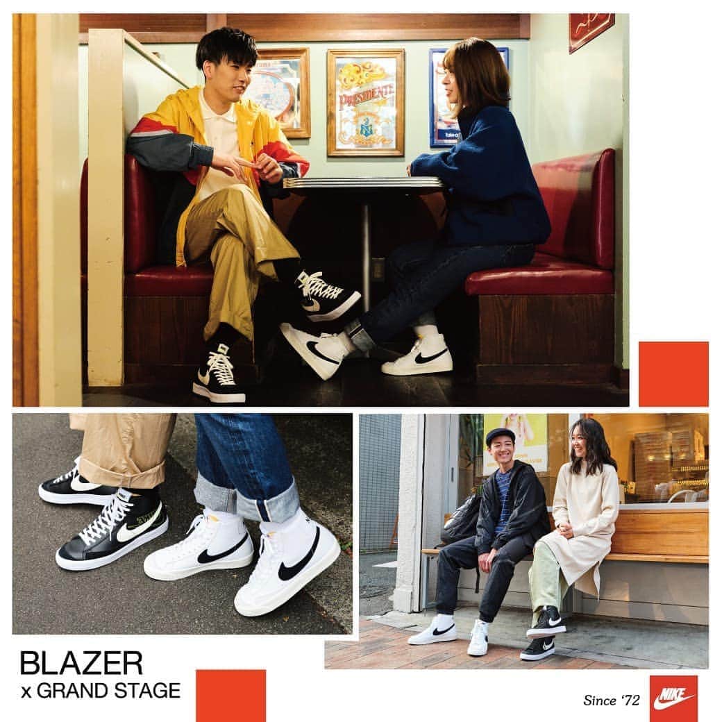 のインスタグラム：「. GRANDSTAGE ONLINE STORE UPDATE  Feature フィーチャー 今気になるNEWSをピックアップする。  今こそナイキのハイカットスニーカーを履きたい４つの理由  詳しくはプロフィールのURLよりご覧ください。 @abcmart_grandstage   #ABCマート  #abcgs  #nike  #ハイカットスニーカー  https://gs.abc-mart.net/feature/3383/」