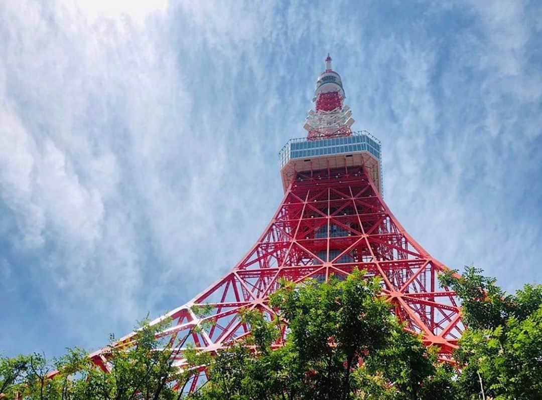 東京タワーの麓の結婚式のインスタグラム