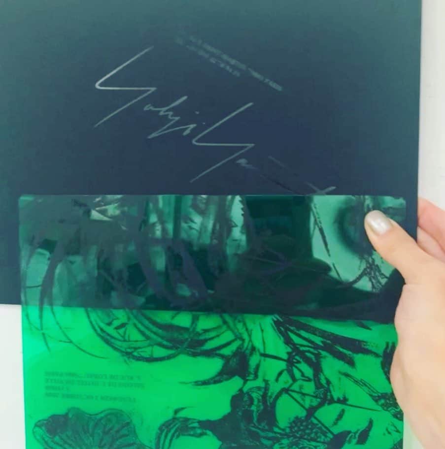 山本里美のインスタグラム：「Tonight !!  ●Yohji Yamamoto 2021SS physical collection  Date：(Fri)Oct 2nd starting at 19:00 Place：Salons de l'Hôtel de Ville #yohjiyamamoto」