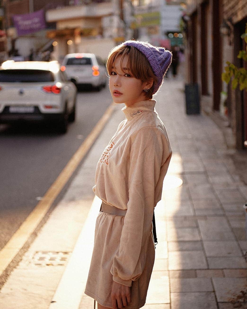 Han Ga Eunさんのインスタグラム写真 - (Han Ga EunInstagram)「Sunshine 🇰🇷 . . @3double0.official  #쓰리더블오 #플러티원피스 #ootd #dailystyle #3double0」10月2日 17時19分 - gaeungbebe