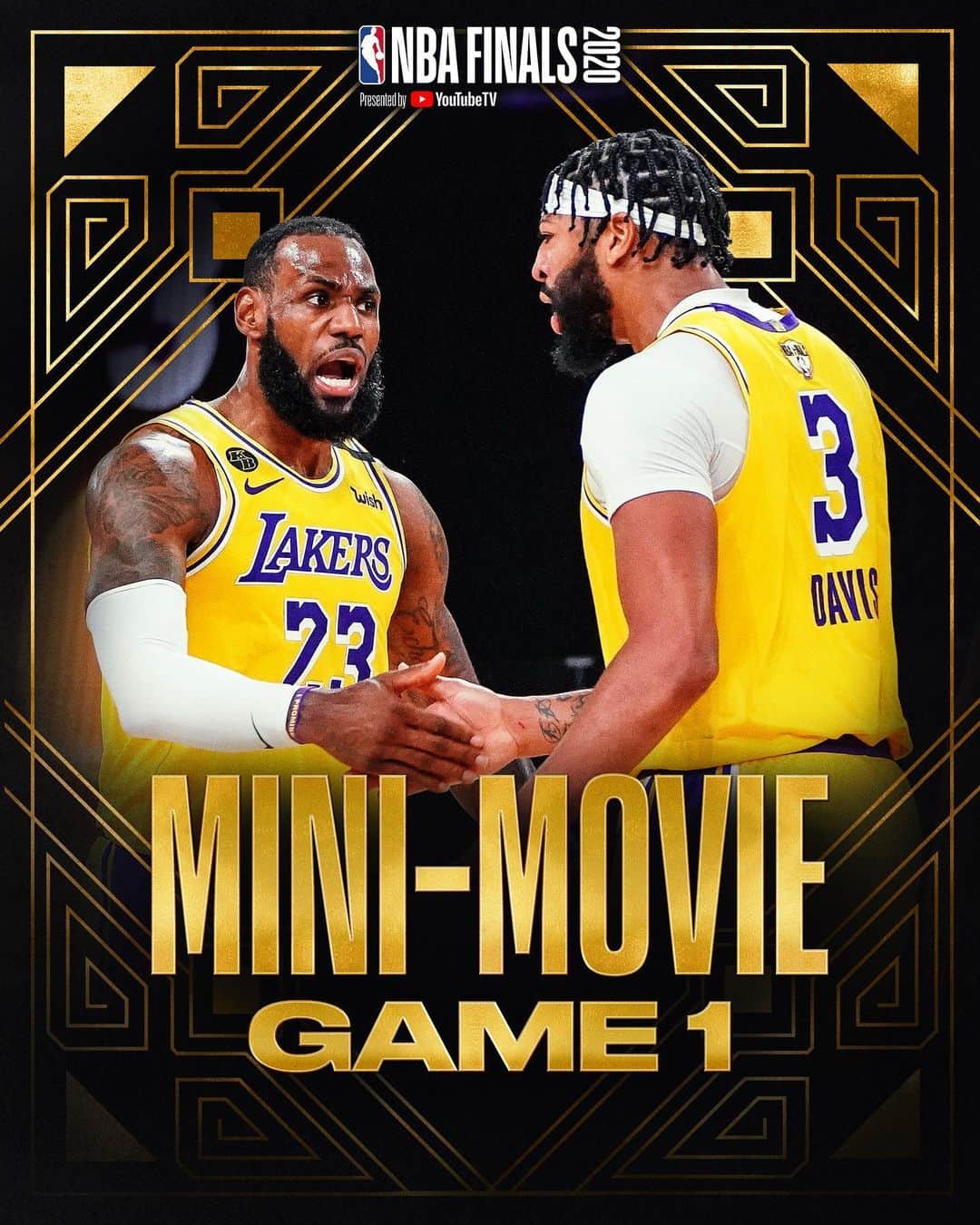 NBAさんのインスタグラム写真 - (NBAInstagram)「🎞 Swipe through for Game 1 Mini-Movie 📽️  Two franchises with championship DNA clashed Wednesday as the #NBAFinals presented by YouTube TV began with the @Lakers taking a 1-0 series lead against the @miamiheat!」10月2日 22時53分 - nba