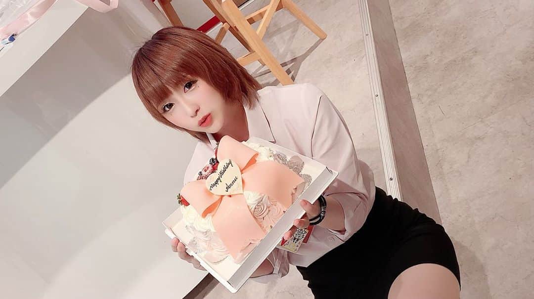 若月まりあ（若月瑪麗亞）のインスタグラム：「今年はオフ会できなかったけどとても 素敵な1日になりました♡  ありがとう❤❤❤❤」