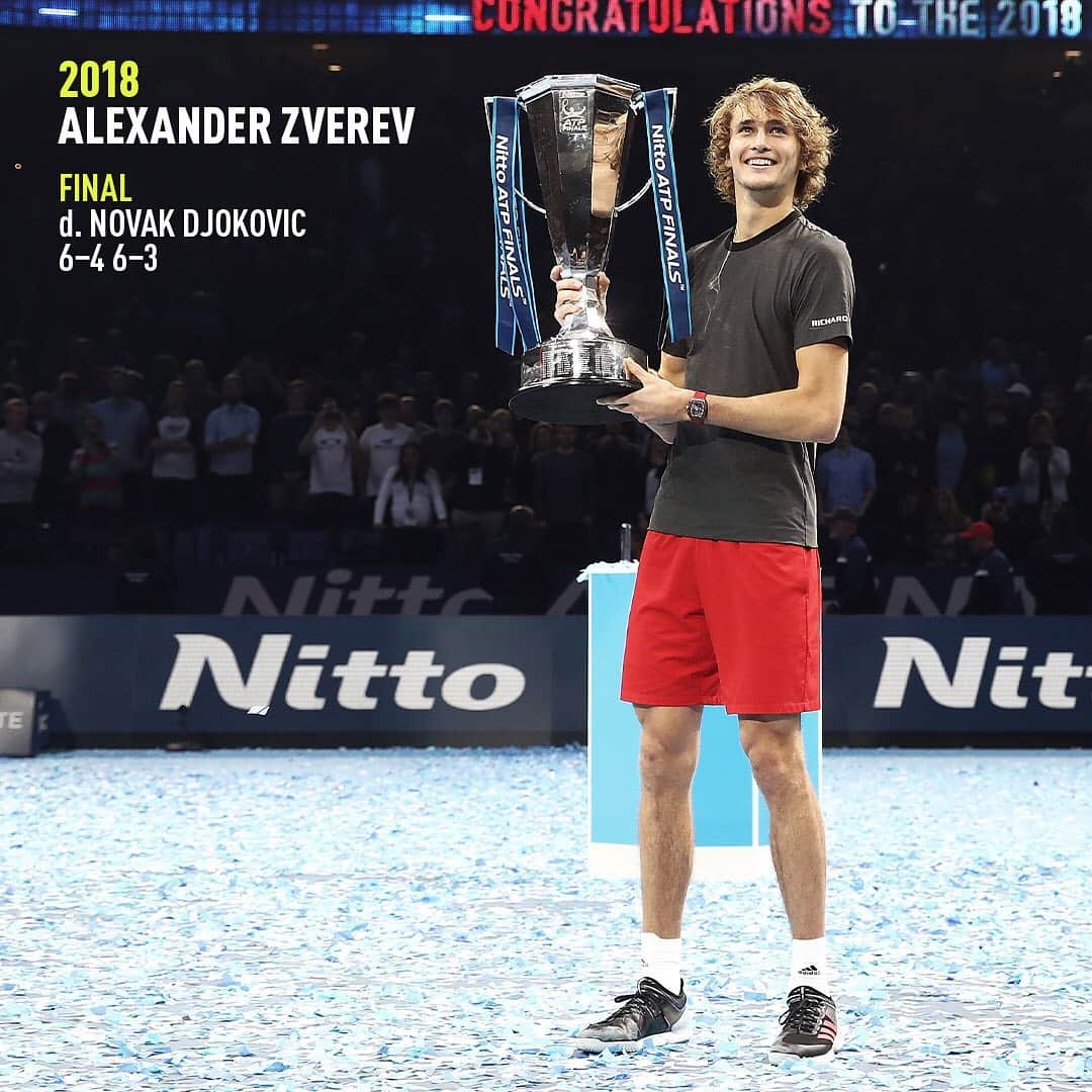 ATP World Tourさんのインスタグラム写真 - (ATP World TourInstagram)「Scrolling through the years! Who’s your favourite London singles champ at the #NittoATPFinals? 🤔」10月2日 17時33分 - atptour