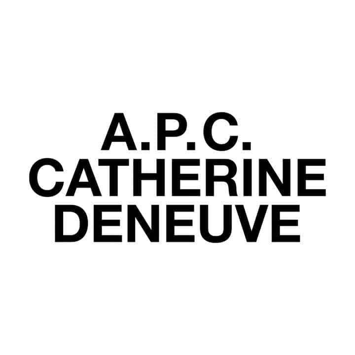 アーペーセーのインスタグラム：「In celebration of the launch of A.P.C. Interaction #7, Jean Touitou and Catherine Deneuve had a talk about this interaction at A.P.C. headquarter in Paris.⠀ ⠀ Jean Touitou talks about Catherine Deneuve’s special gift to recognize good materials. ⠀ ⠀ Moderator : Joseph Ghosn ⠀ ⠀ #APC #APCxCatherineDeneuve #APCtalk #CatherineDeneuve #Interaction7 #APCFW20」