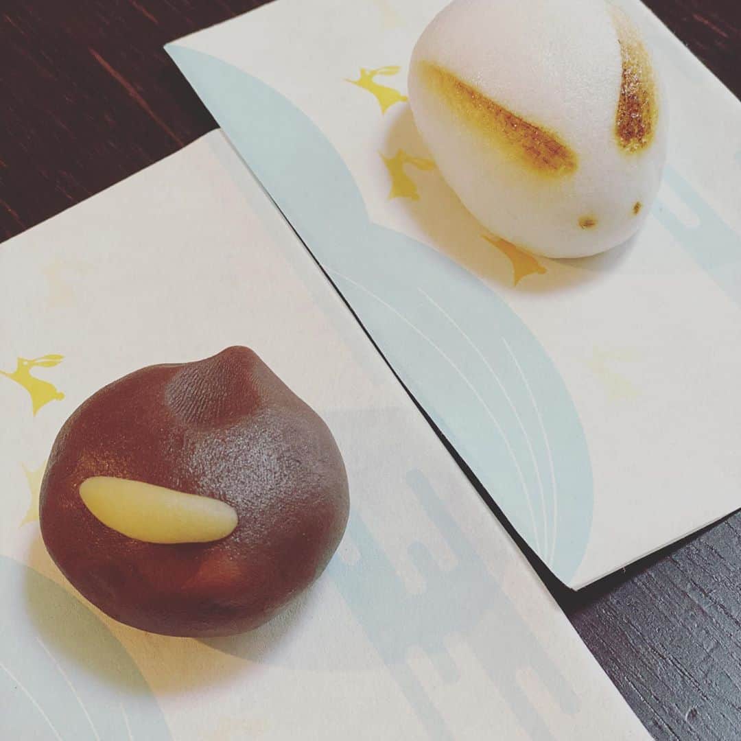 荻原和歌のインスタグラム：「今年のお月見は「老松」さんで。」