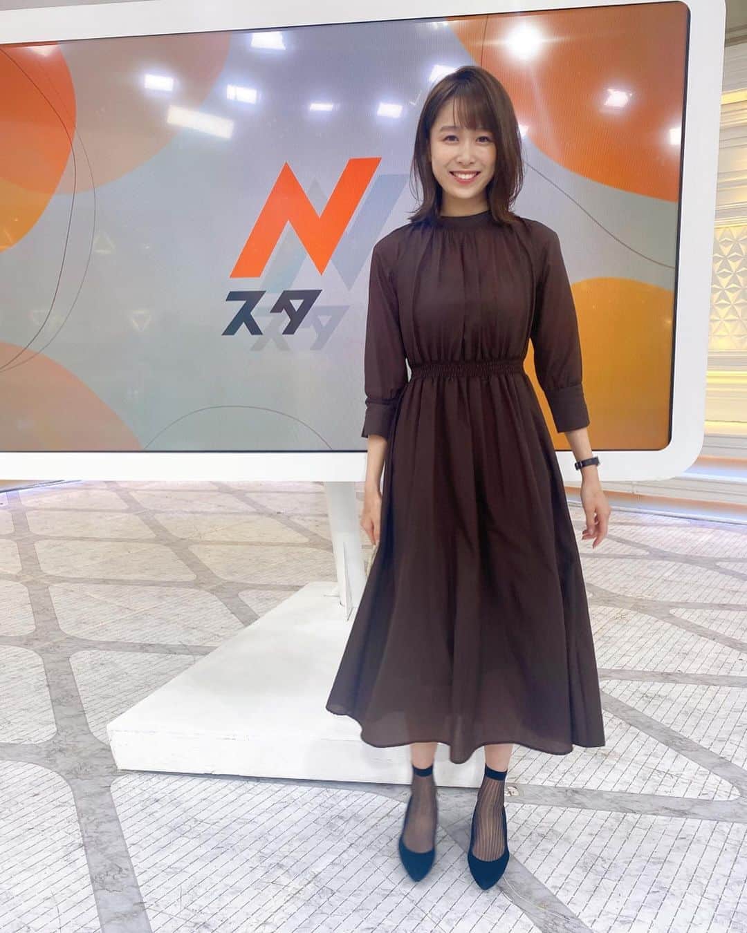 TBS「Nスタ」さんのインスタグラム写真 - (TBS「Nスタ」Instagram)「【 Ami Yoshihara One Week Fashion】 一週間お疲れさまでした！  こちらは良原アナの今週の衣装です👠 今週はオールスカートコーデの良原アナ！ どれも似合ってますよね！🥰  感染対策をして素敵な週末をお過ごしください😌  来週もNスタよろしくお願い致します！  #良原安美　#井上貴博　#ホラン千秋　#Nスタ　#ニュース　#tbs  #アナコーデ　#ファッション　#秋のコーディネート　#スカートコーデ」10月2日 19時31分 - nst_tbs
