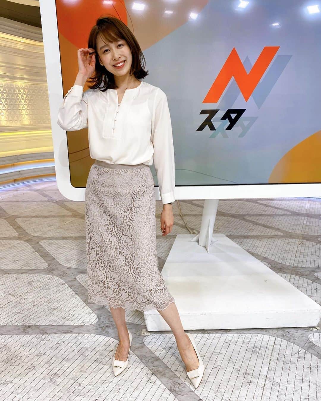 TBS「Nスタ」さんのインスタグラム写真 - (TBS「Nスタ」Instagram)「【 Ami Yoshihara One Week Fashion】 一週間お疲れさまでした！  こちらは良原アナの今週の衣装です👠 今週はオールスカートコーデの良原アナ！ どれも似合ってますよね！🥰  感染対策をして素敵な週末をお過ごしください😌  来週もNスタよろしくお願い致します！  #良原安美　#井上貴博　#ホラン千秋　#Nスタ　#ニュース　#tbs  #アナコーデ　#ファッション　#秋のコーディネート　#スカートコーデ」10月2日 19時31分 - nst_tbs