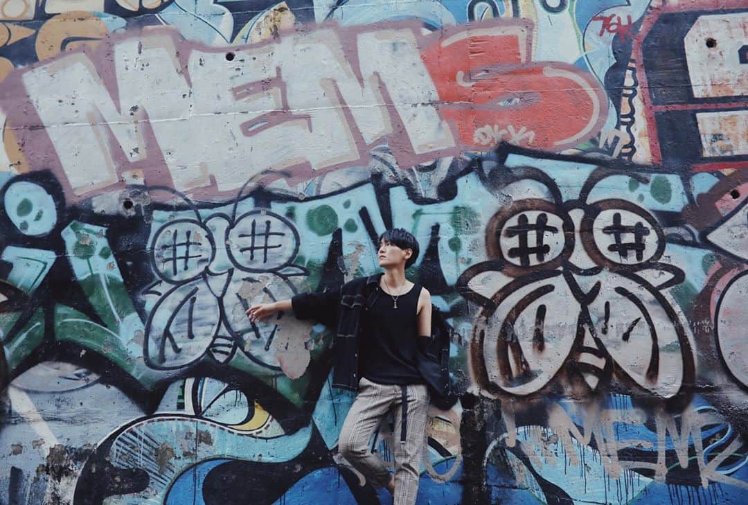 YUTAのインスタグラム：「渋谷は思い出がいっぱい。 この場所はMVの撮影もした思い出の場所。  #UNIONE #YUTA」