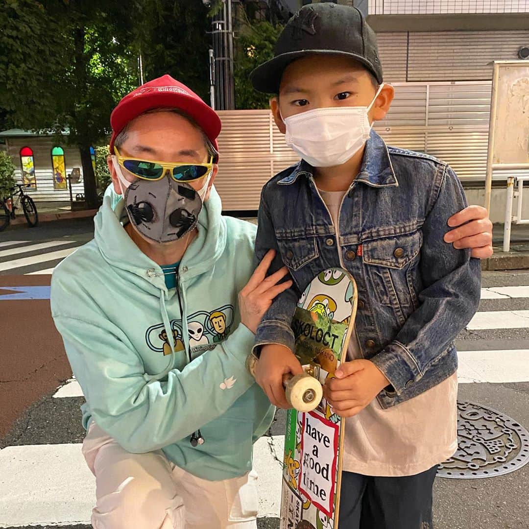 DJ DARUMAのインスタグラム：「❤️🔥 #Sk8thing #TOKYO」