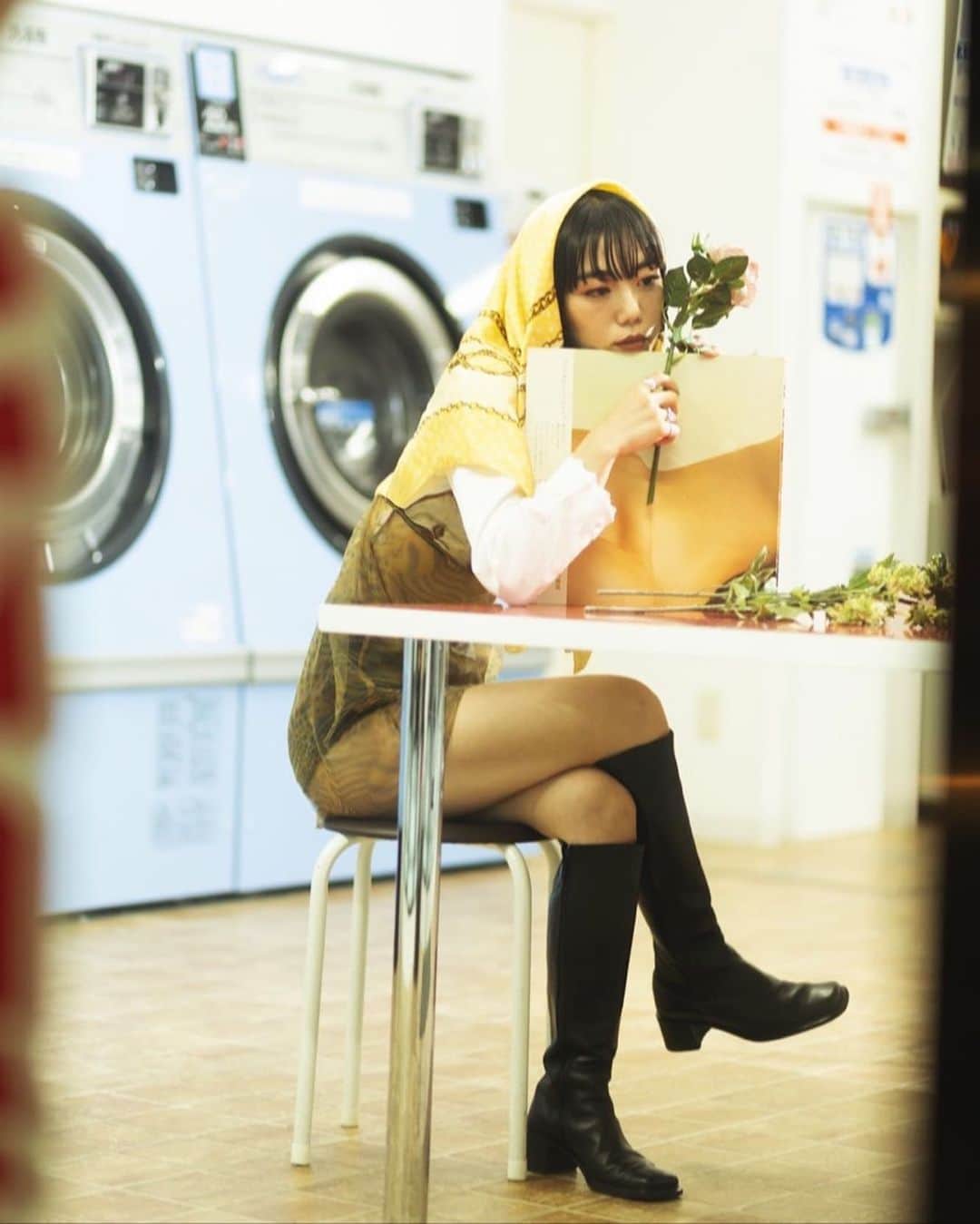 Asuka Fujimoriのインスタグラム：「💐🧼」