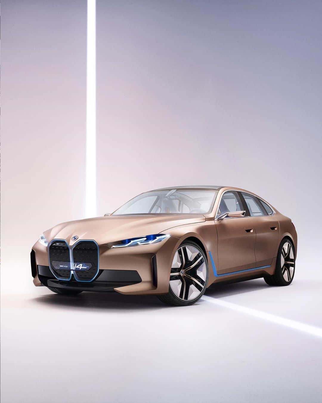 BMWのインスタグラム：「The essence of the future. The BMW Concept i4. #THEConcepti4 #BMW #BornElectric @BMWi」