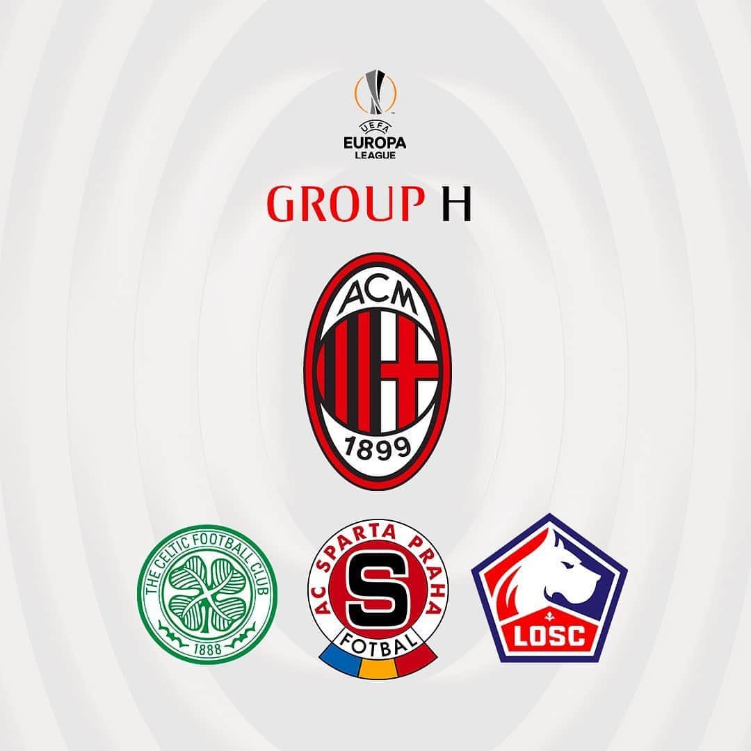 ACミランさんのインスタグラム写真 - (ACミランInstagram)「The die has been cast 🎲  We'll face @celticfc, @acsparta_cz and @losclive in the #UEL Group H #SempreMilan」10月2日 20時59分 - acmilan