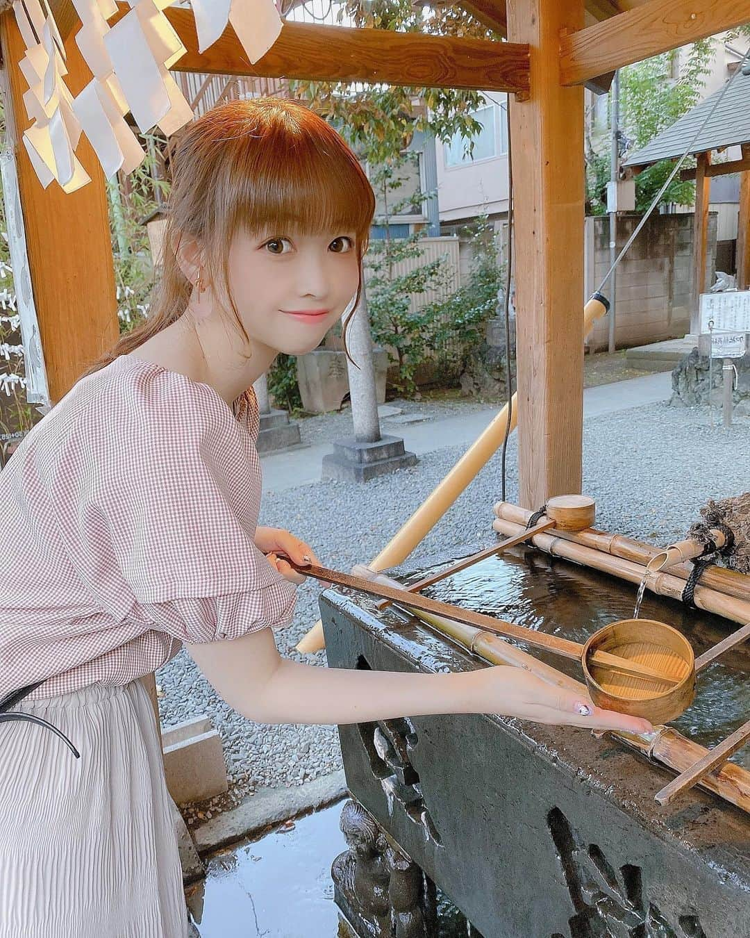 ハルナさんのインスタグラム写真 - (ハルナInstagram)「．﻿ ．﻿ ﻿ ﻿ ﻿ 参拝もしました⛩﻿ ﻿ ﻿ ．﻿ ．﻿ ﻿ #川越 #川越小江戸 #埼玉 #埼玉巡り #ootd #liquem #fashion #instalike #instagood #좋아요 #좋아요환영‪」10月2日 21時13分 - haruna_h616