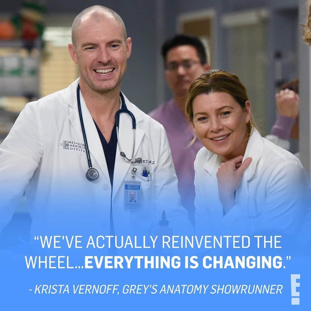 E! Onlineさんのインスタグラム写真 - (E! OnlineInstagram)「Nobody knows where we might end up on #GreysAnatomy—and it looks like even more changes are coming. Link in bio for how the show will look different this season. (📷: ABC)」10月3日 7時33分 - enews