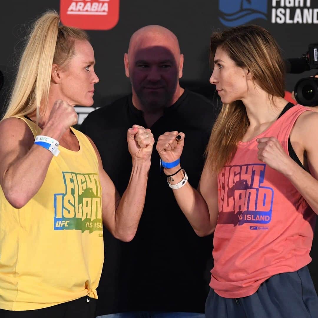 UFCさんのインスタグラム写真 - (UFCInstagram)「We are set for @HollyHolm vs @Irene.Aldana 💢  📺 #UFCFightIsland4 is live on @ESPN & ESPN+.  [ #InAbuDhabi  @VisitAbuDhabi ]」10月3日 0時27分 - ufc