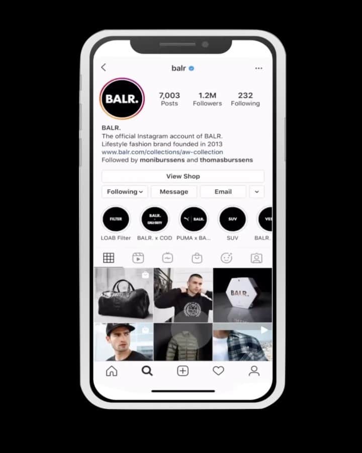 Wannahavesのインスタグラム：「We are proud to announce that our partner @balr has started with Instagram Checkout. At the moment only available in Canada and the USA! 🙌🏼🔥  To be successful, you must be daring and be first ❗️  #instagram #instagramcheckout #ecommerce #balr」