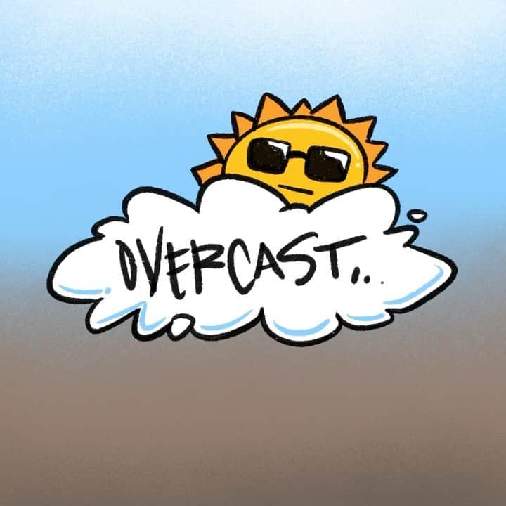 マイク・シノダのインスタグラム：「Track 12, “Overcast” from the album Dropped Frames Vol. 3. 🔗 in bio」