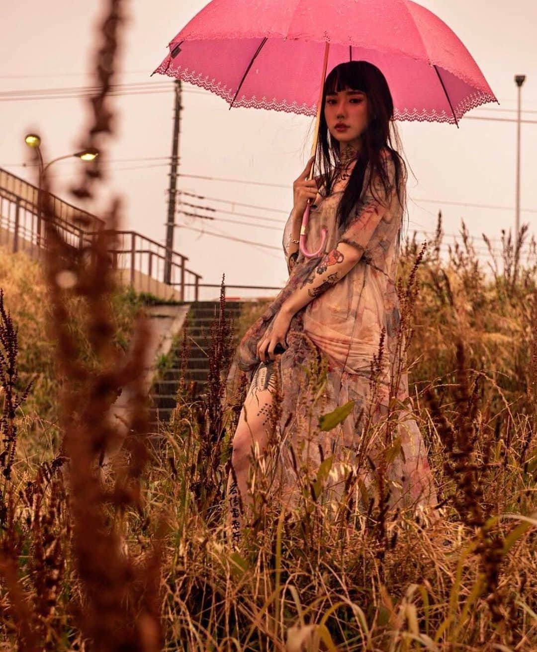 水森翠さんのインスタグラム写真 - (水森翠Instagram)「雨だって、いつかはやむよね‼︎」10月3日 1時33分 - sui_mizumori