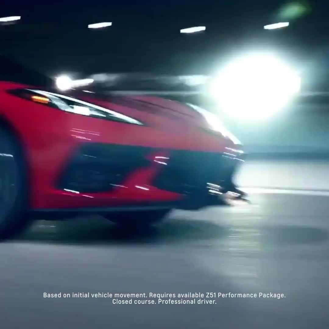 Corvetteのインスタグラム：「We wanted to show a video of the #Corvette #Stingray going 0–60 mph, but Instagram requires that videos are at least three seconds long, and the All-New 2020 Corvette can do it in as little as 2.9 seconds when properly equipped. #Vette」