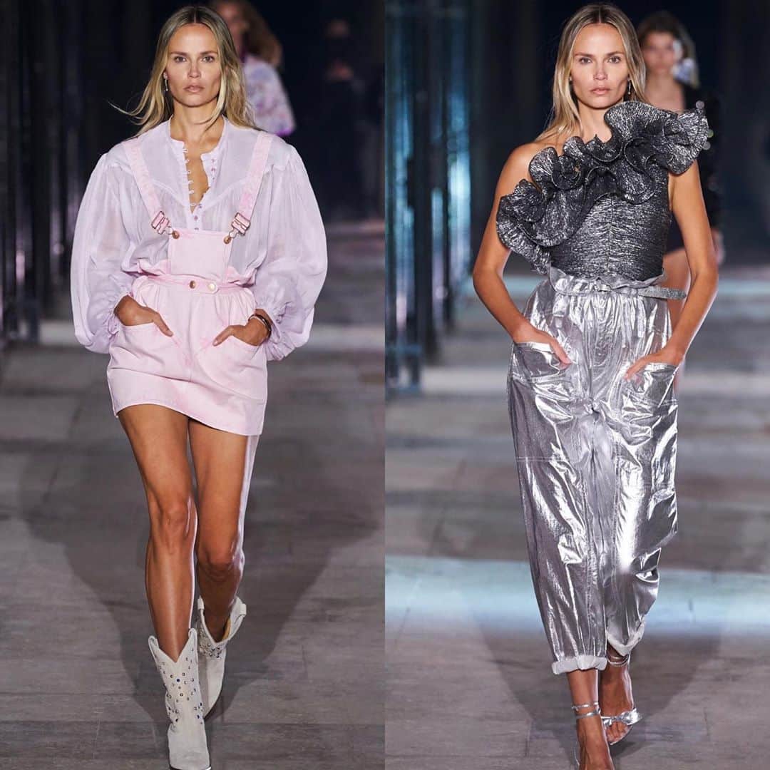 ナターシャ・ポーリーのインスタグラム：「In Love 😍 @isabelmarant」