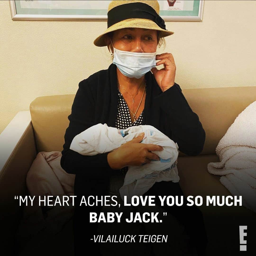 E! Onlineさんのインスタグラム写真 - (E! OnlineInstagram)「Bless this family's strength. 💔 Chrissy Teigen's mom is sharing the heartbreaking moment she said goodbye to her grandson Jack—Link in bio. (📷: Instagram)」10月3日 3時15分 - enews
