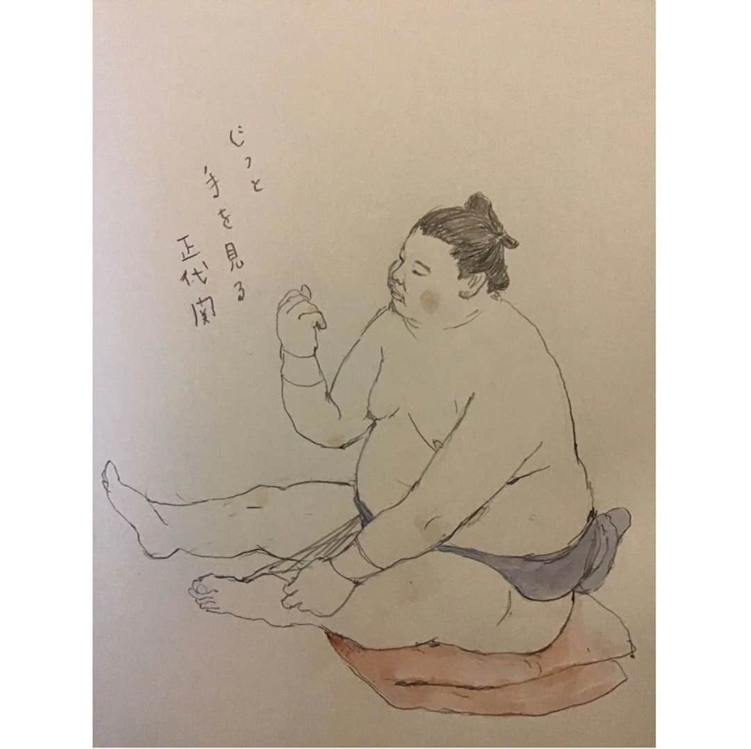 ほぼ日刊イトイ新聞さんのインスタグラム写真 - (ほぼ日刊イトイ新聞Instagram)「【松本大洋さんが描く力士シリーズ。】⠀ ほぼ毎週土曜日に松本大洋さんから届くおたより。⠀ 今週は、もちろんこのです！⠀ ⠀ 松本大洋さんから、ひと言。⠀ 「正代関、優勝と大関昇進おめでとうございます！⠀ 大好きな正代の躍進、⠀ 夢のようで夢ではない、すばらしい場所でした。」⠀ https://buff.ly/3fMNKyl⠀ ⠀ #松本大洋 #勝手に松本大洋ファン倶楽部⠀ #正代関 #正代⠀ #ほぼ日 #ほぼ日刊イトイ新聞 #ほぼ日のよみもの」10月3日 17時30分 - hobonichi1101