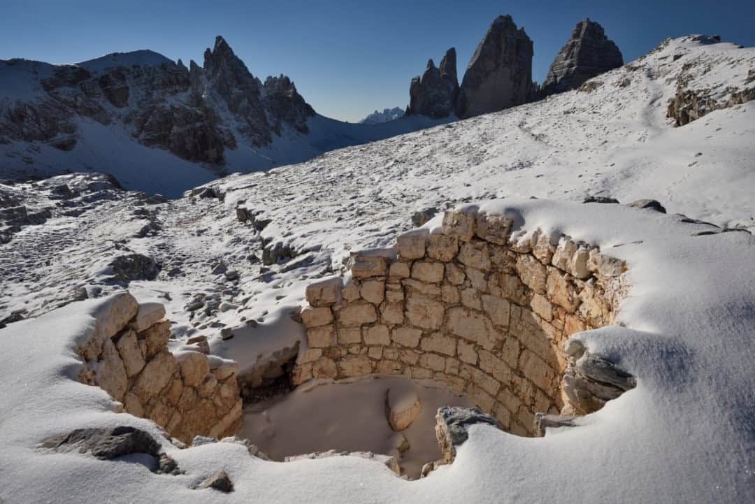 National Geographic Travelさんのインスタグラム写真 - (National Geographic TravelInstagram)「Photo by Robbie Shone @shonephoto / I can't imagine what it must have been like to be in this bunker in the cold and wintry conditions, knowing that the enemy could be close and that the conditions would become tougher and tougher in the coming months. The mountain war was brutal.」10月3日 17時09分 - natgeotravel