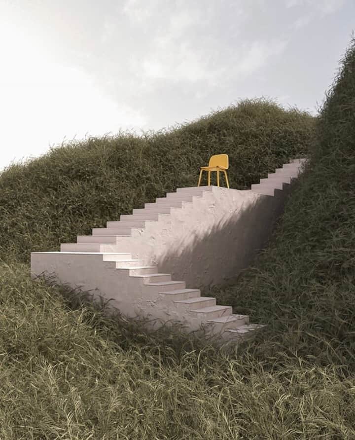 グラフ&ランツのインスタグラム：「Stairway to somewhere ✨ via @muartive #inspo」