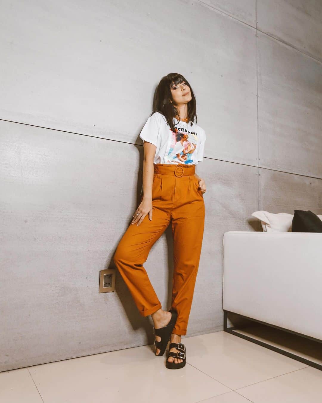 Gabriela Salesのインスタグラム：「O verdadeiro significado de moda acessível! Lacrinhas, sou super apaixonada pela loja @lojaspompeia ! Eles têm opções de looks femininos, masculinos, infantil, casa e com preços super acessíveis! O site deles é bem legal e eles enviam pra todo Brasil! Mostrei mais nos stories! E ainda tem meu cupom de 10%, só usar: RICA10 ❤️ *publi」