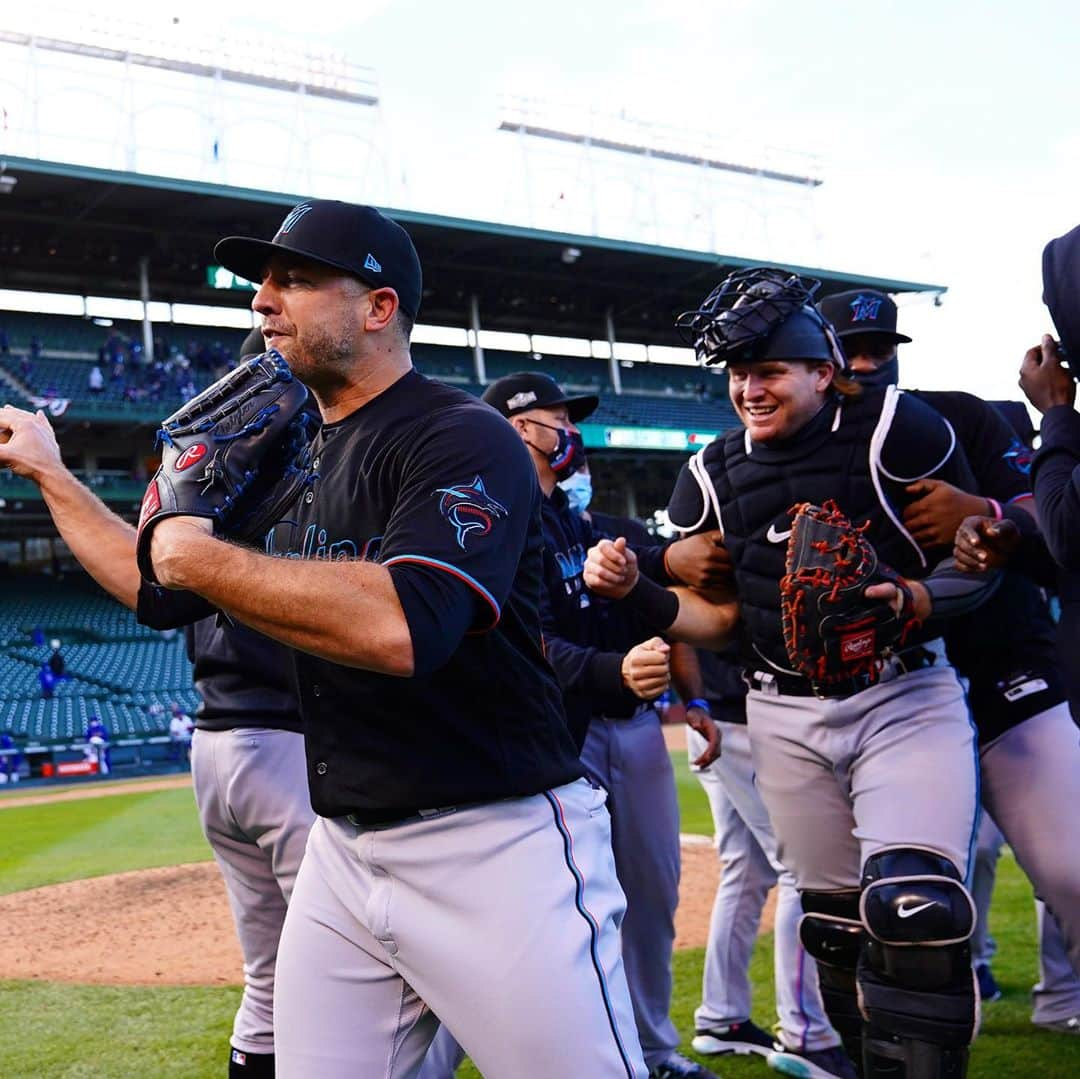 マイアミ・マーリンズさんのインスタグラム写真 - (マイアミ・マーリンズInstagram)「What a feeling. #JuntosMiami」10月3日 9時35分 - marlins