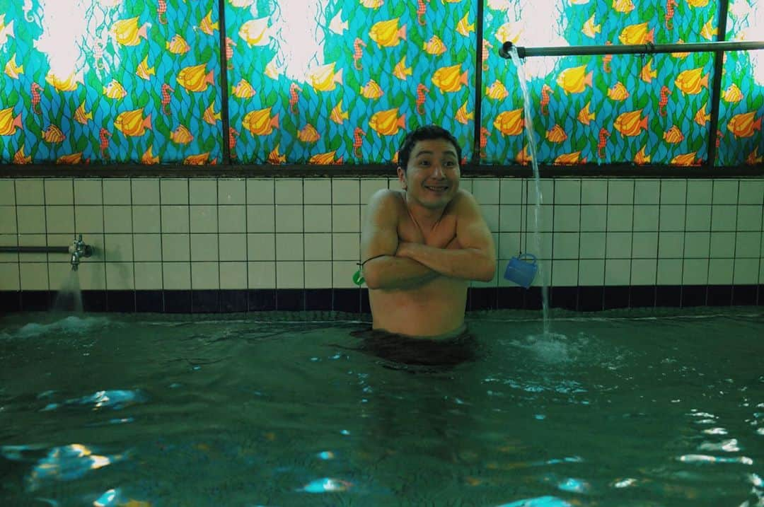 清水みさとさんのインスタグラム写真 - (清水みさとInstagram)「水風呂サウナ洗濯機 が横に並ぶこちらは田迎サウナ💁‍♀️  #のちほどサウナで 身漁り中！」10月3日 9時48分 - misatoshimizu35