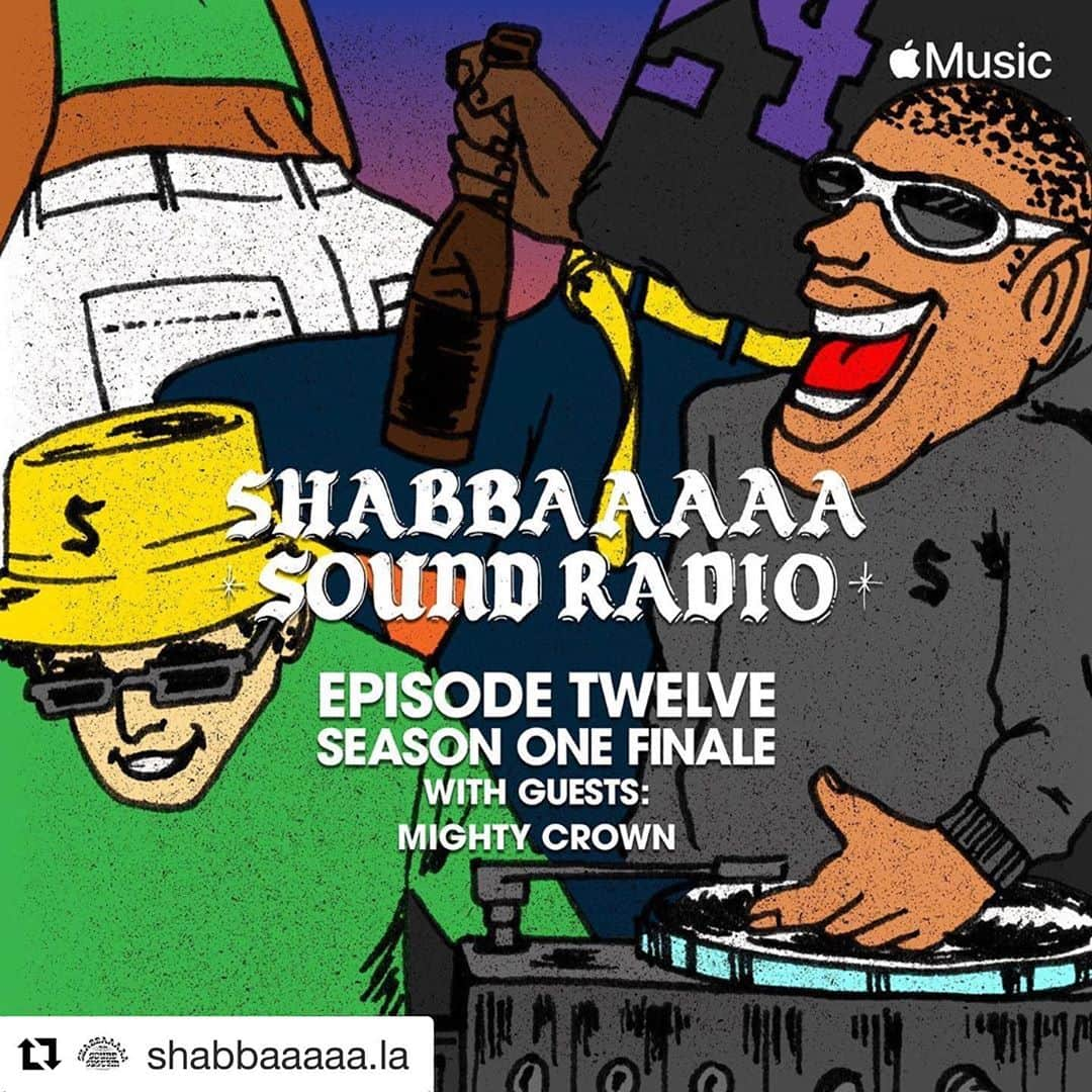 MIGHTY CROWNさんのインスタグラム写真 - (MIGHTY CROWNInstagram)「Check check check   #Repost @shabbaaaaa.la with @get_repost ・・・ Episode 12 with @mightycrown 📣🤯🇯🇵 • Sunday, 10/4, 3pm (PST) tune in live on  Music❕⁣ ⁣⁣ SEASON 1 FINALE, THANK YOU.」10月3日 9時52分 - mightycrown