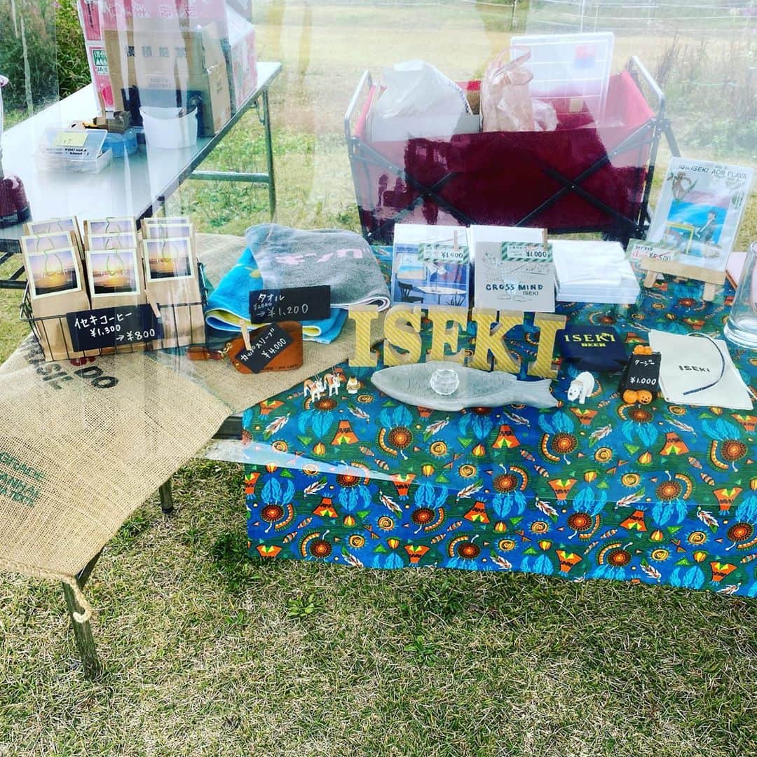 ISEKIのインスタグラム：「ISEKI物販もやっておりますよ  #白馬 #ヤッホーフェス」