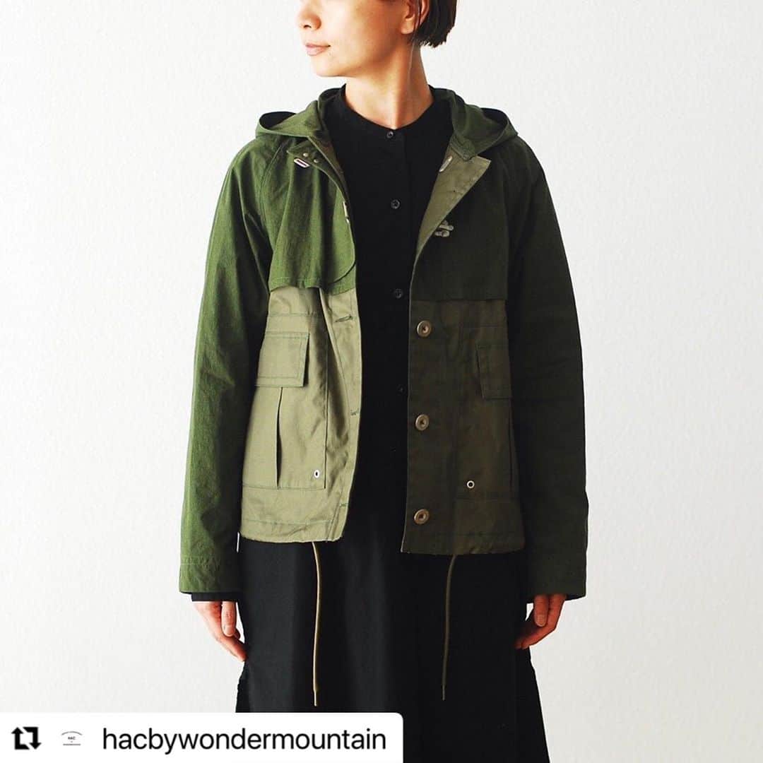 wonder_mountain_irieさんのインスタグラム写真 - (wonder_mountain_irieInstagram)「#Repost @hacbywondermountain with @make_repost ・・・ _ ［ 2020FW Collection ］ Nigel Cabourn WOMAN / ナイジェル ケーボン ウーマン “DECKWEAR BLOUSON” ￥49,500- _ 〈online store / @digital_mountain〉 https://www.digital-mountain.net/shopdetail/000000012272/ _ 【オンラインストア#DigitalMountain へのご注文】 *24時間注文受付 * 1万円以上ご購入で送料無料 tel：084-983-2740 _ We can send your order overseas. Accepted payment method is by PayPal or credit card only. (AMEX is not accepted)  Ordering procedure details can be found here. >> http://www.digital-mountain.net/smartphone/page9.html _ blog > http://hac.digital-mountain.info _ #HACbyWONDERMOUNTAIN 広島県福山市明治町2-5 2階 JR 「#福山駅」より徒歩15分 (水曜・木曜定休) _ #ワンダーマウンテン #japan #hiroshima #福山 #尾道 #倉敷 #鞆の浦 近く _ 系列店：#WonderMountain @wonder_mountain_irie _ #NigelCabournWOMAN #ナイジェルケーボンウーマン #NigelCabourn #ナイジェルケーボン」10月3日 11時02分 - wonder_mountain_