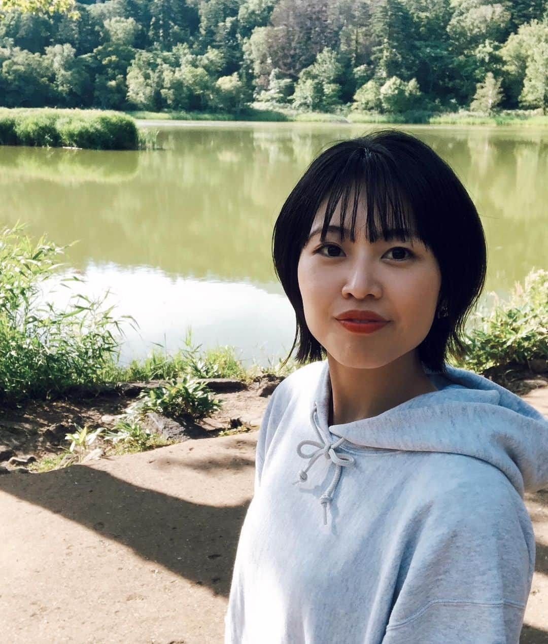 中西華菜さんのインスタグラム写真 - (中西華菜Instagram)「* 姫沼園地🌳🌳 〜利尻礼文サロベツ国立公園〜 _ #北海道 #かなたび #姫沼 #姫沼園地 #利尻礼文サロベツ国立公園 #鴛泊 #かなtriplog #タビジョ #利尻島 #稚内 #最北端 #descendant #モデル #model #パラレルワーカー #ca #キャリアアドバイザー #就活支援 #就職活動 #転職支援 #就職支援 #中西華菜 #kananakanishi #ファッション #美容 #ショートヘア #ショート女子 #ゴルフ女子 #sagojar」10月3日 17時32分 - kananakanishi