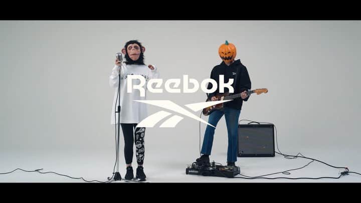 chocomooのインスタグラム：「@reebokclassicjp × Chocomoo Halloween Collection🌙🧛‍♀️👻🎃🧛‍♂️🧙‍♂️🍭  本日から発売開始🧟‍♀️🧡🧟  https://reebok.jp/classic/chocomoo/  Music produced : Monjo Vo: Sarm / Gt: Toru Sanada(Rammells) #ReebokClassic #Chocomoo #Halloween2020 #Halloween」