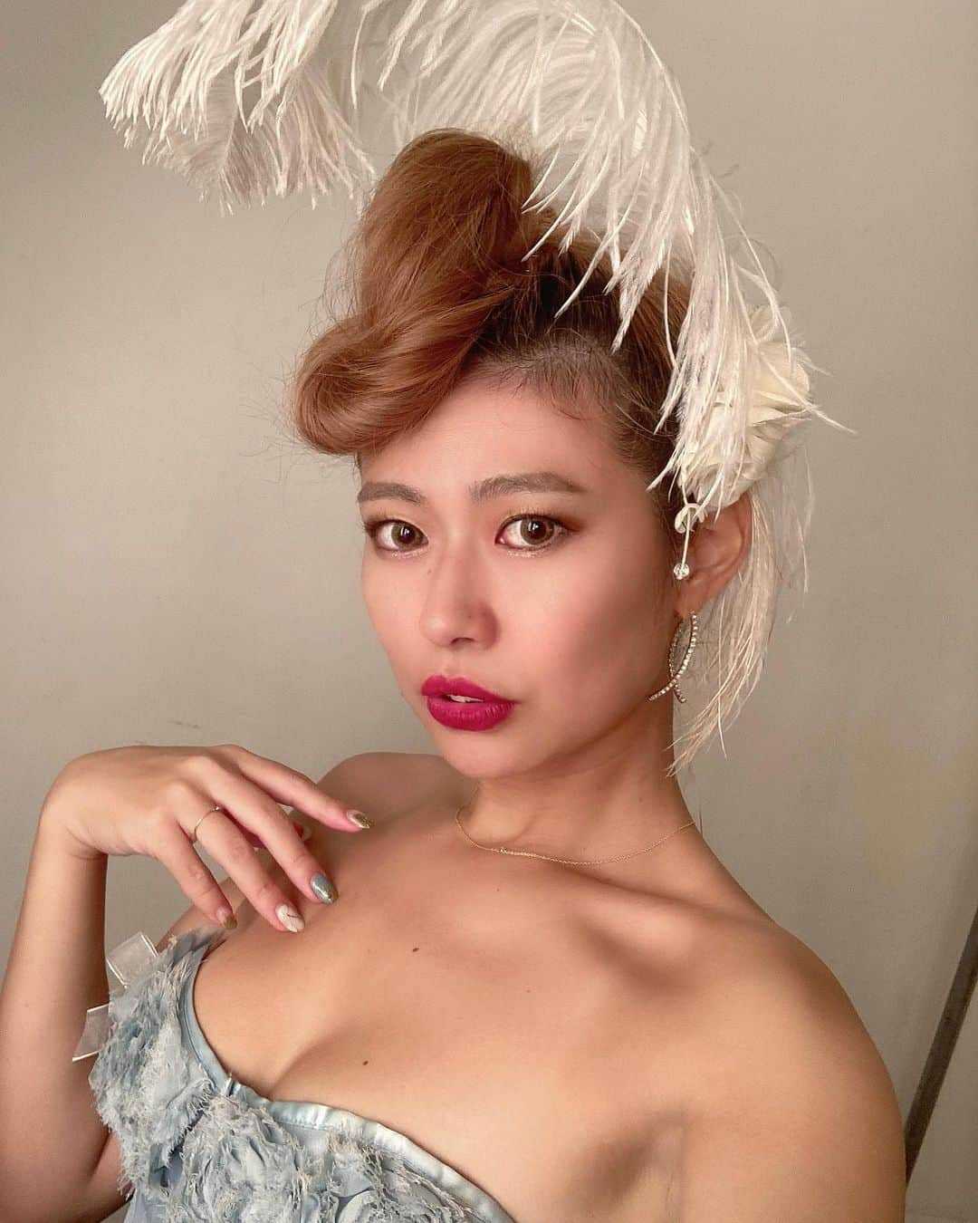 ちほのインスタグラム：「久しぶりの大阪〜🐙 今夜と明日は @cheval_osaka で 踊りますよっ お近くの方ぜひ🧡」