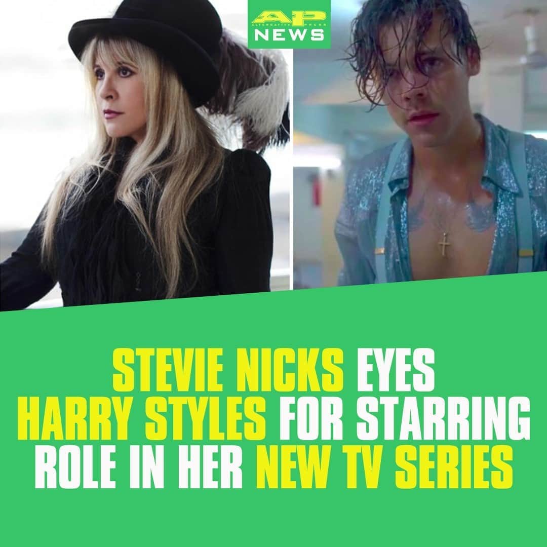 Alternative Pressさんのインスタグラム写真 - (Alternative PressInstagram)「@StevieNicks is adapting Fleetwood Mac’s “Rhiannon” for a new miniseries and she wants @harrystyles to be her leading man⁠ LINK IN BIO⁠ .⁠ .⁠ .⁠ #stevienicks #fleetwoodmac #rhiannon #harrystyles #fleetwoodmacminiseries #altpress #alternativepress」10月3日 12時30分 - altpress