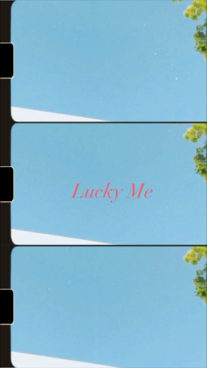 のインスタグラム：「ようやくの初リール❣️Lucky Meはmovieがないから、作ってみたよ😋」