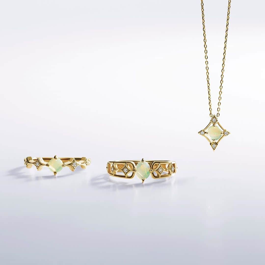 starjewelry_pressさんのインスタグラム写真 - (starjewelry_pressInstagram)「【10月バースストーン】 10月のバースストーンは希望と真実の象徴とされ、ポジティブにしてくれるという“オパール”。 誕生石をあしらったジュエリーは大切な人へのギフトにもおすすめです。  #starjewelry #スタージュエリー #necklace #ネックレス #ring #リング #opal #オパール #diamond #ダイヤモンド #birthstone #誕生石 #jewelry」10月3日 15時01分 - starjewelry_press